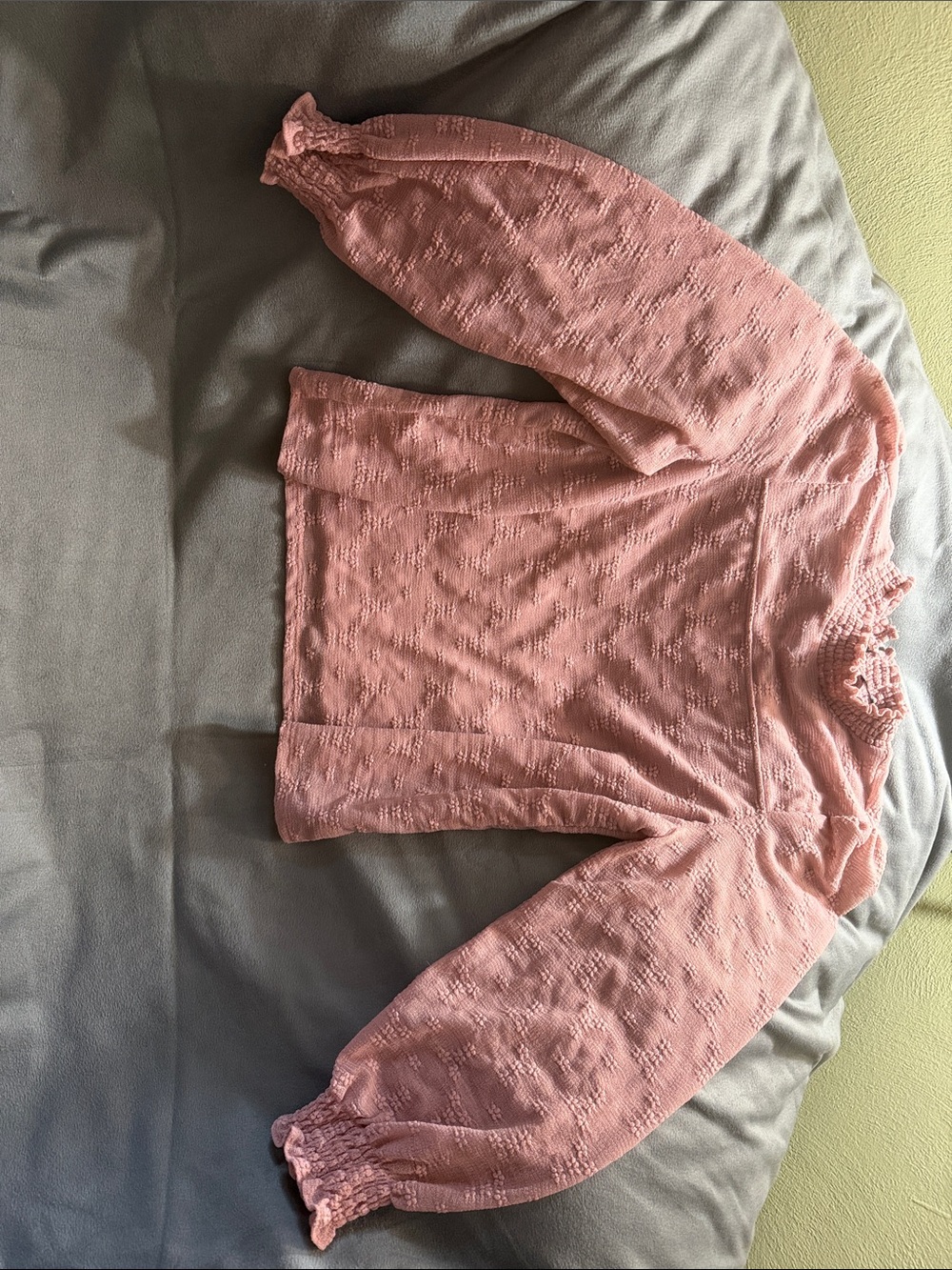 Adrianna Papell Dusty Pink Textured Cowl Neck Sweater